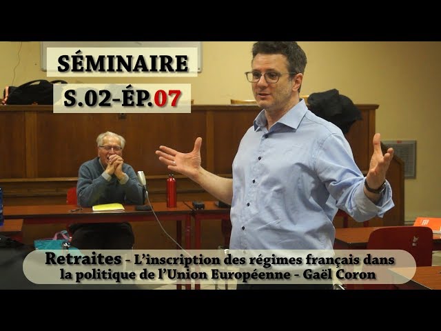 Vidéo, Séminaire Mensuel Avril 2019 - Les régimes de retraite entre salaire continué et revenu différé