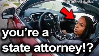 When Racist Cops Realize She's a State Attorney