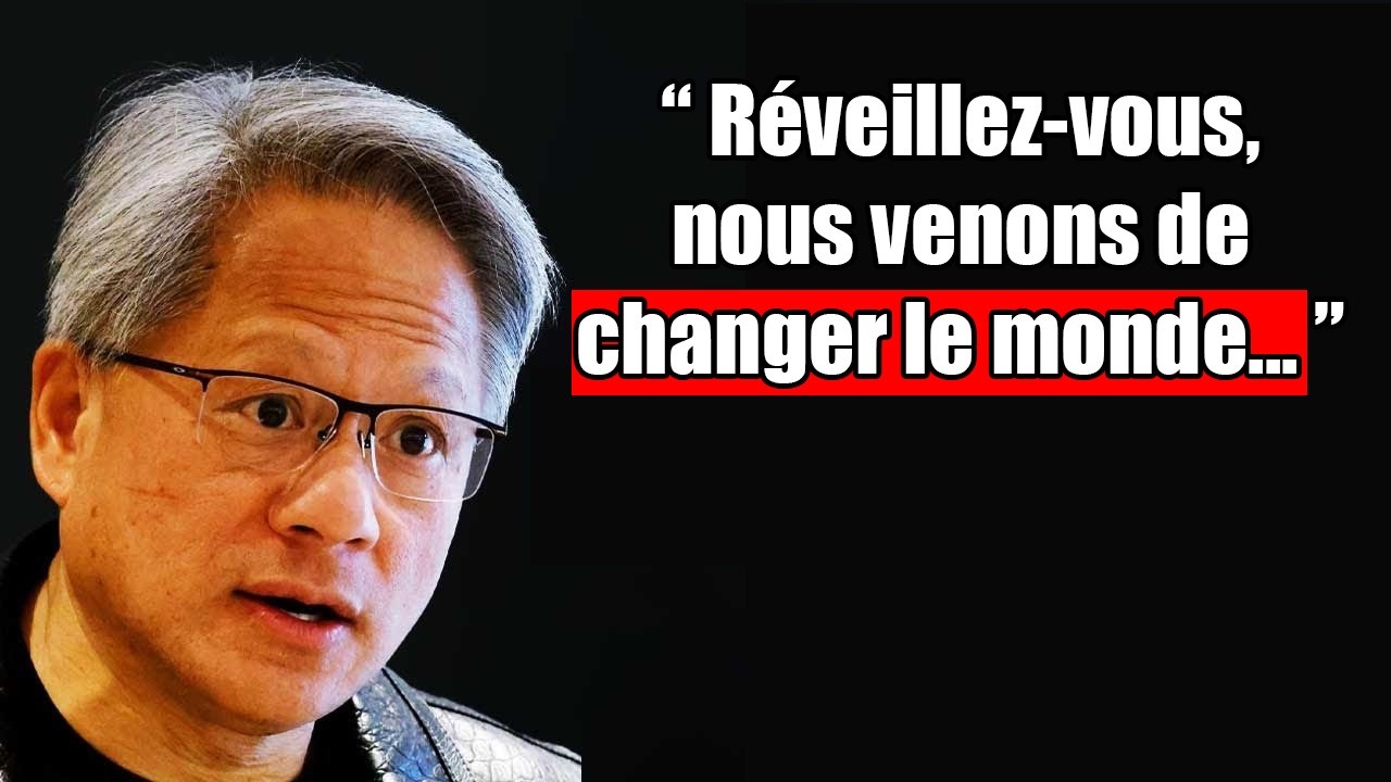 Le PDG de Nvidia vient de révéler LA PROCHAINE ÉTAPE de l'IA… et de L'HUMANITÉ.
