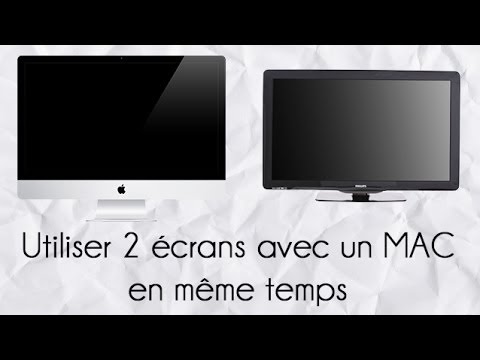 Utiliser 2 écrans avec un MAC en même temps - Ajout d'un moniteur externe / TV