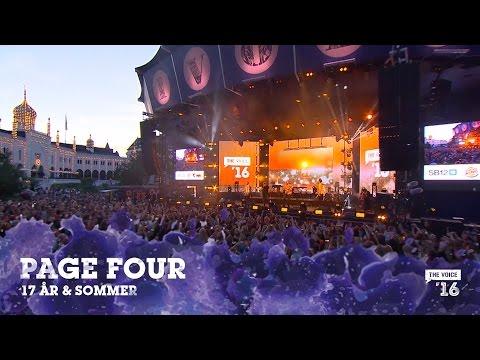Page Four '17 år' & 'Sommer' live fra The Voice '16