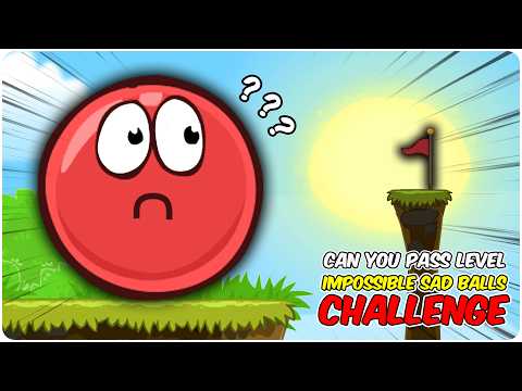 Can I Complete The Hardest Sad Balls Challenge in Red Ball 4?
