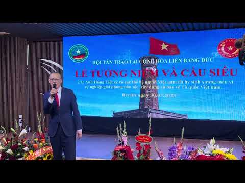 Đại sứ Vũ Quang Minh tại lễ kỷ niệm ngày TBLS 27.7