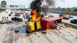 Instant Karma On US Highways! | Moments Filmed Seconds Before Disaster #5