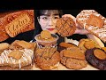 ASMR 로투스 티라미수 케이크 버터바 도넛 쿠키 먹방 LOTUS CAKE DONUT BUTTER BAR COO