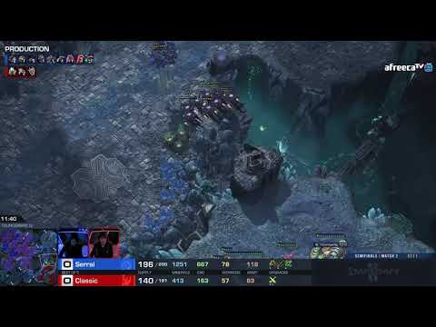 Serral (Z) vs Classic (P) – semifinals Match 2 GSL vs. the World 2019
