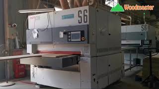 WM-1300RRP-TB Chuyền máy chà nhám thùng 2 mặt Woodmaster