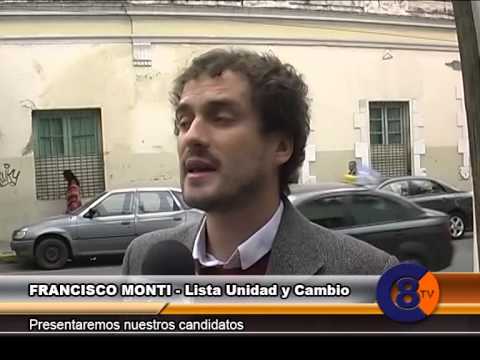 Francisco Monti - "Presentaremos nuestros candidatos"
