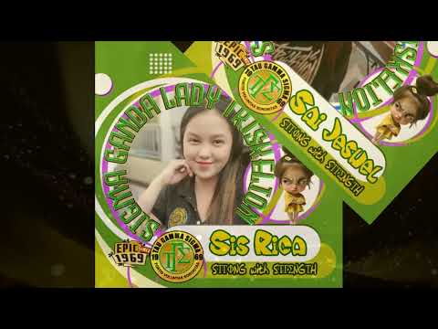 Tau Gamma Sigma Best version of our SigmaGanda Lady Triskelion! Salute..