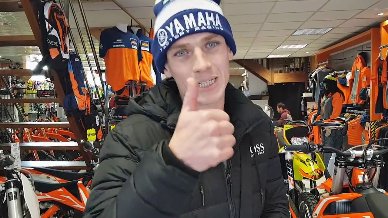 Je vous montre la dernière moto que j'ai acheté - 250 KTM ENDURO !!!