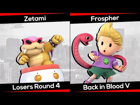 Zetami (Bowser Jr.) vs. Frospher (Lucas) - Back in Blood V - SSBU Pools LR4