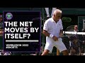Mansour Bahrami and the Moving Wimbledon Net #shorts