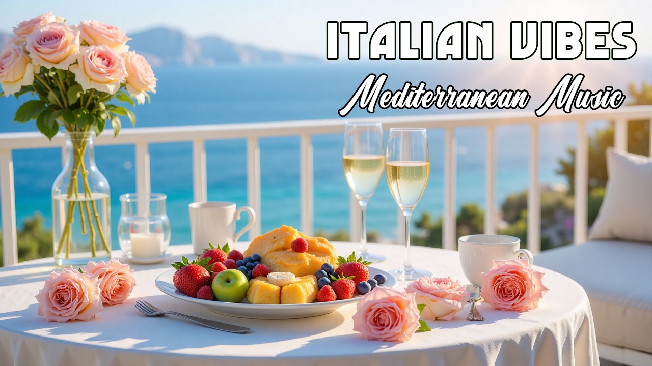 The Best 🇮🇹 Italian Music🎶 Italian Vibes 🎶 2+ Hours Scenic Amalfi Coast & Lake Como Relaxation 4K