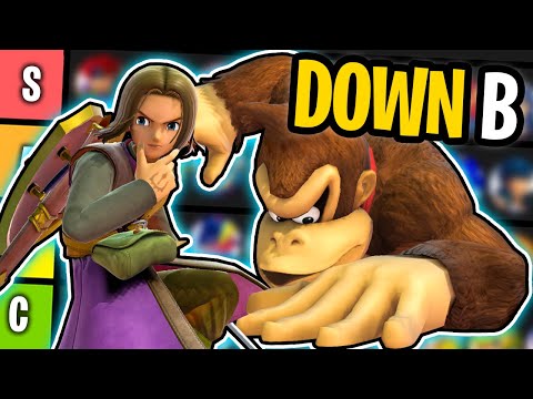 Smash Bros Ultimate Down-B Tier List
