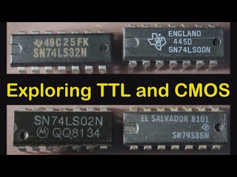 Exploring TTL and CMOS integrated circuits and some of their characteristics - #153
