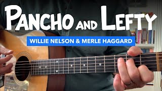 Guitar lesson for "Pancho & Lefty" by Willie Nelson & Merle Haggard (w/ intro riff)