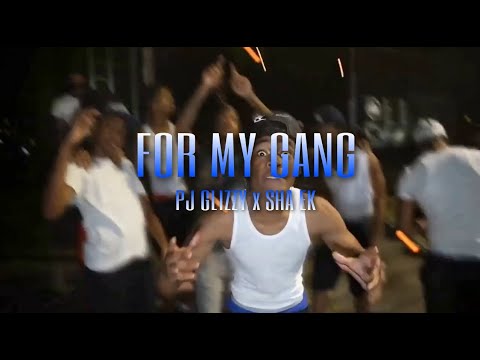 PJ Glizzy x Sha Ek - For My Gang (Music Video)  #FreePJ