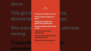 Maria - Justin Bieber (Lyrics)