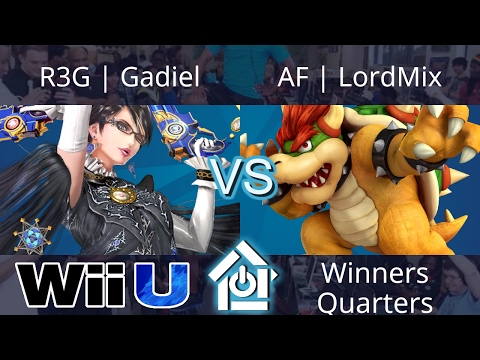 Gwinnett Brawl 3/4/17 - R3G|Gadiel (Bayonetta) vs AF|LordMix (Bowser) - Smash 4 Winners Quarters