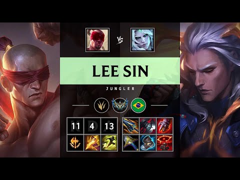 Lee Sin Jungle vs Viego - BR Challenger Patch 25.10