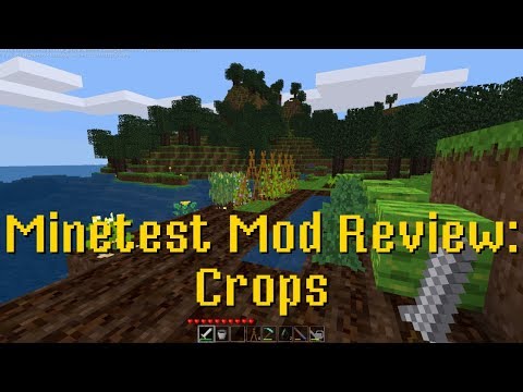 Minetest Mod Review: Crops