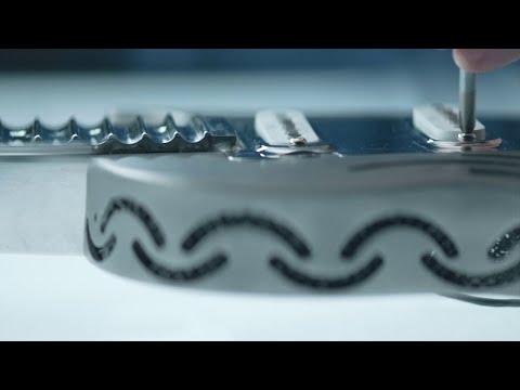 Titanium powder in the world’s first smash-proof guitar