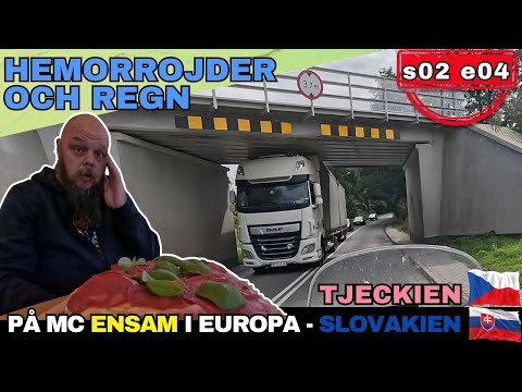 Bought ointment for my butt - Day 4 - Alone on a motorcycle in Europe - Season 2