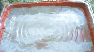 Hydro Gliding - New Technique? Red and White Striped Pattern on a Hydro Bottle - COOL RESULTS!