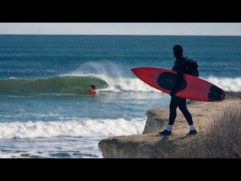 NEW YORK WINTER SURFING (BETTER THAN A HURRICANE SWELL)