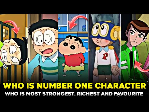 Who Is Best Character | Shinchan, Doraemon, Ash, Perman, Ninja Hattori | Biggest Comparison In Hindi