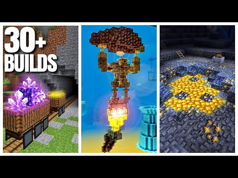 30+ Build Ideas in Minecraft!