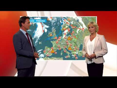 Europavärme på väg - så blir helgvädret - Nyheterna (TV4)