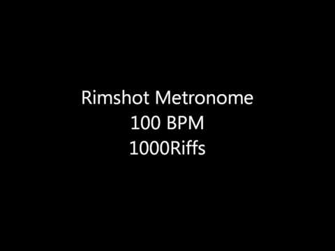 Rimshot Metronome - 100 BPM