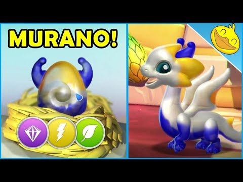 Legendary MURANO + CARMINE DRAGONS Hatching & Battles! - DML #1148