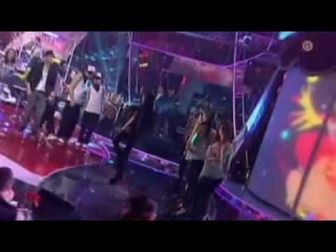 Supersilvester 2009 Ben Cristovao a Zdenka Predná