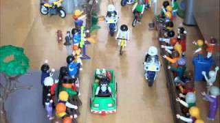 preview picture of video 'Tour de France Stop Motion Playmobil n°1'
