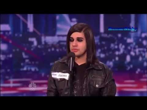 Andrew De Leon on America's Got Talent - Opera Goth Singer.flv