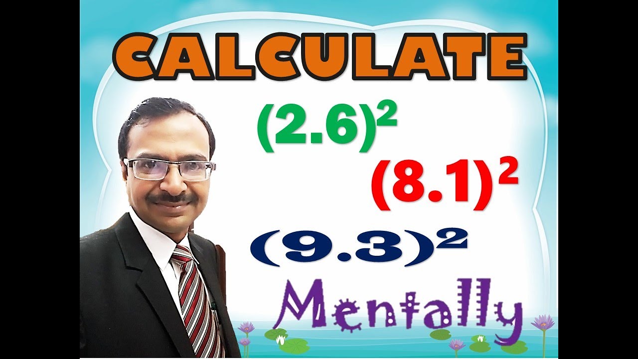 Trick 560 - Shortcut for Squaring Decimal Numbers