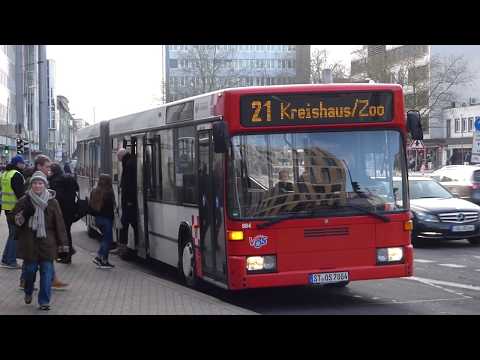 VOS Osnabrück: Die letzten O 405 GN2 Großraumwagen, Stadtszenen & Mitfahrt