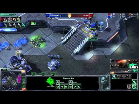 BTAsiegeking (T) vs Habeeb (Z) -- Starcraft 2 [LAGTV]