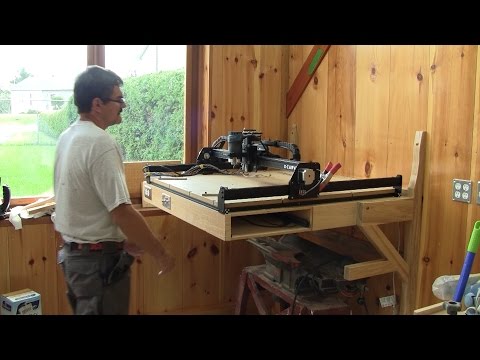L'gosseux d'bois Ep 99 - Tablette pour un X Carve