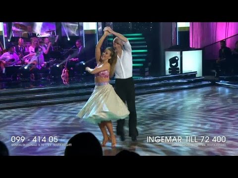 Ingemar Stenmark och Cecilia Ehrling dansar Jive - Let’s Dance (TV4)