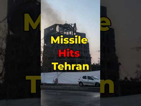 Israel Strikes Iran’s Space Research Center in Tehran | Heavy Missile Strike Footage