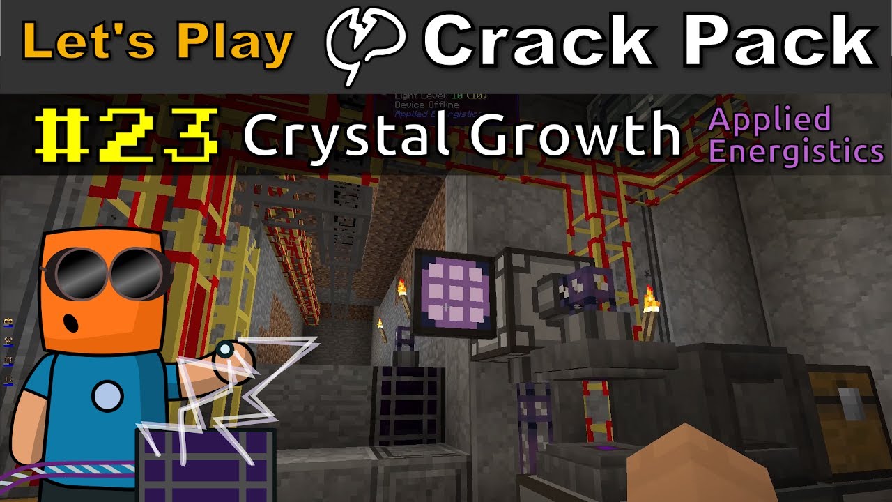 Minecraft - CrackPack #23 | Crystal Growth with Applied Energistics