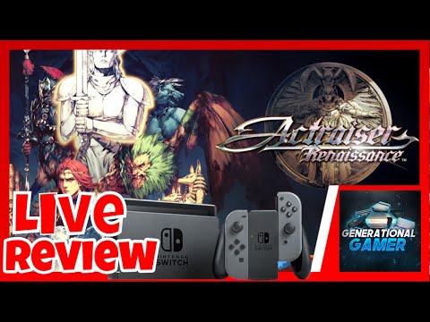 Actraiser Renaissance for Nintendo Switch (Live Review) - Remaster of a Classic