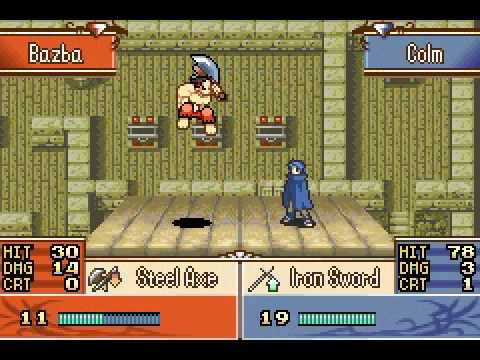 FE Sacred Stones Colm VS Bazba