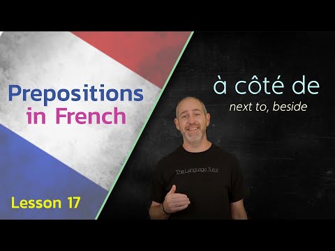 Prepositions in French | The Language Tutor * Lesson 17 *
