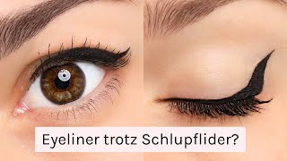 Schlupflider? SO musst du nicht auf deinen Eyeliner verzichten!