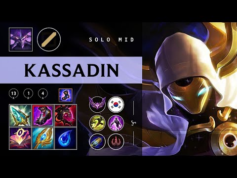 Kassadin Mid vs Aurelion Sol - KR Master Patch 26.01