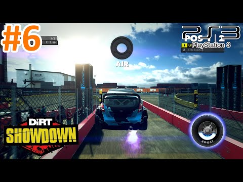 Dirt Showdown PS3 #6 - Showdown Tour - SPY+ PRO - Yokohama - Head 2 Head - Dockside Duel (Ken Block)